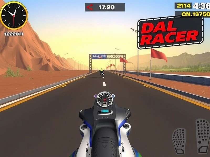 Dal Racer gameplay screenshot